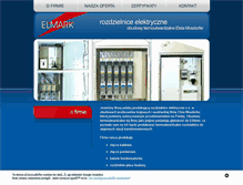 Tablet Screenshot of elmarksc.pl